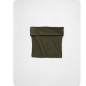 American Eagle Green Tube Top